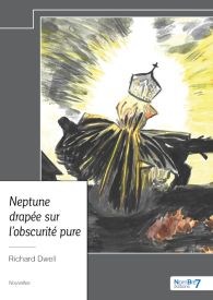 Neptune drapée sur l'obscurité pure